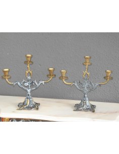 CANDELABROS DE BRONCE 2