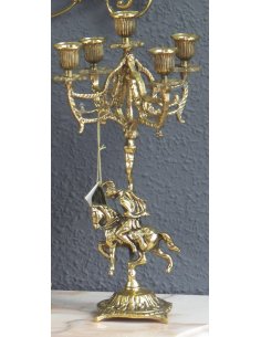 CANDELABROS DE BRONCE