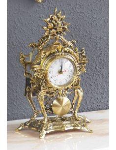 RELOJ DE BRONCE CON PENDULO 2